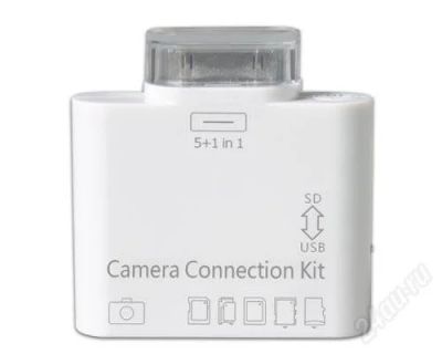 Лот: 2712407. Фото: 1. iPad/iPhone/iPod Camera Connection... Дата-кабели, переходники
