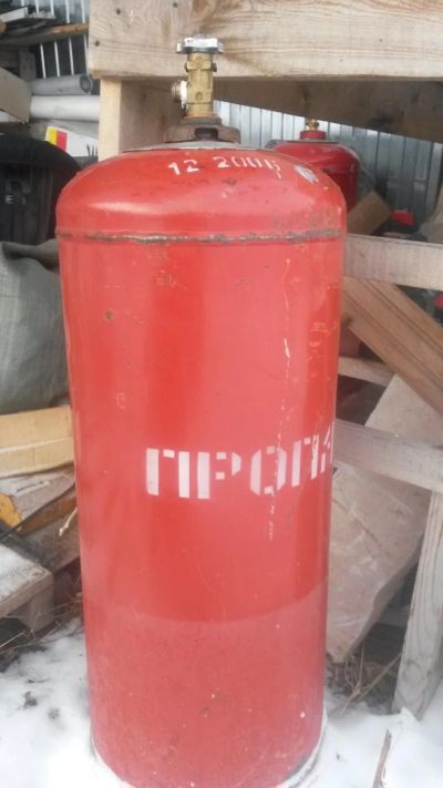 Лот: 6690058. Фото: 1. газовый баллон 50 л. Баллоны, газ в баллонах