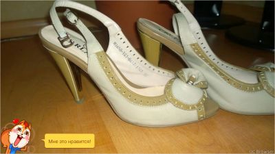 Лот: 7169146. Фото: 1. босоножки 37 кожаные. Босоножки