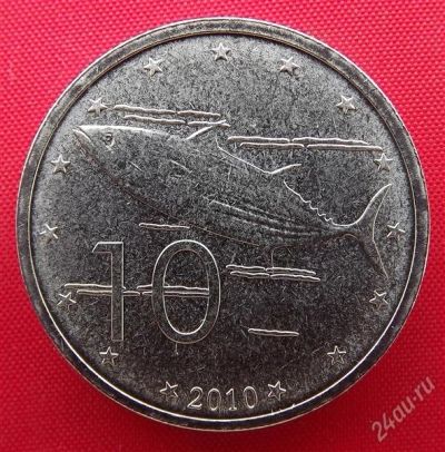 Лот: 2659287. Фото: 1. (№2405) 10 центов 2010 (Кука острова... Австралия и Океания