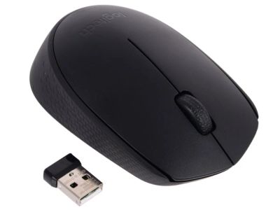 Лот: 13792171. Фото: 1. Мышь беспроводная Logitech B170... Клавиатуры и мыши