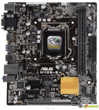 Лот: 15828746. Фото: 1. Asus H110M-R. Материнские платы