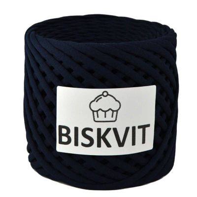 Лот: 12677185. Фото: 1. Трикотажная пряжа Biskvit Сапфир. Ткани, нитки, пряжа
