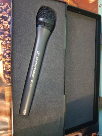 Лот: 15191212. Фото: 1. Микрофон Sennheiser MD 42. Динамики, микрофоны