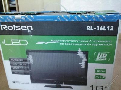 Лот: 2577600. Фото: 1. Телевизор LED 16" (39 см) Rolsen... Телевизоры