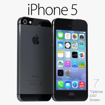 Лот: 2123949. Фото: 1. Iphone 5 16 GB черный в отличном... Смартфоны