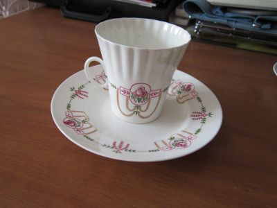 Лот: 17265536. Фото: 1. пара, фарфор. Кружки, стаканы, бокалы