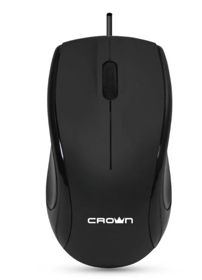 Лот: 6490393. Фото: 1. Мышь CROWN CMM-31 (Black) (3 кнопки... Клавиатуры и мыши