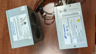 Лот: 15277513. Фото: 1. Три блок питания 350w и 400w и... Корпуса, блоки питания