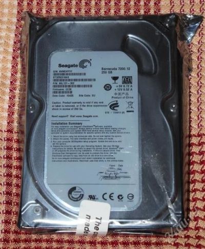 Лот: 1556183. Фото: 1. Новый жесткий диск Seagate Barracuda... Жёсткие диски (HDD)