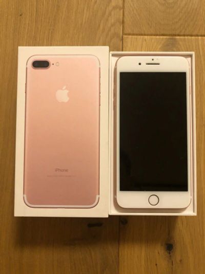 Лот: 11043989. Фото: 1. iphone 7 plus rose gold 128GB. Смартфоны