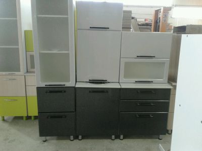 Лот: 9431289. Фото: 1. Кухонный гарнитур 1.8 м МДФ с... Кухонные гарнитуры