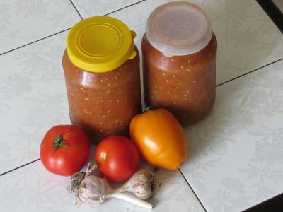 Лот: 16428699. Фото: 1. Аджика горлодер 1литр. Домашние заготовки