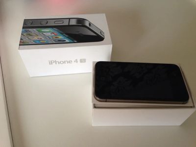 Лот: 3460774. Фото: 1. Apple iPhone 4S черный 16Gb. Обмен... Смартфоны