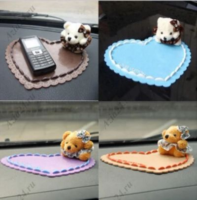 Лот: 7311917. Фото: 1. Липкий коврик Nano Pad мишки TEDDY. Чехлы, коврики, оплетки руля