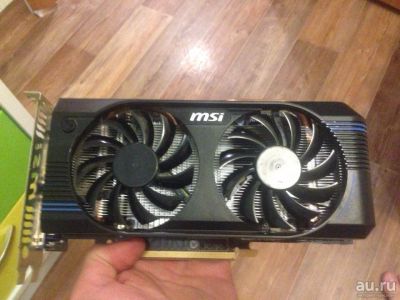 Лот: 8542472. Фото: 1. MSI GeForce GTX 560 1024MB GDDR5... Видеокарты