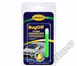 Лот: 5557323. Фото: 1. Стеклоочиститель BUGoff суперконцентрат... Средства по уходу