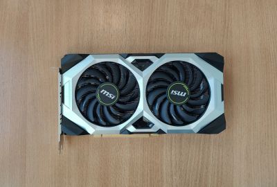 Лот: 19704814. Фото: 1. Видеокарта MSI GeForce RTX 2060... Видеокарты