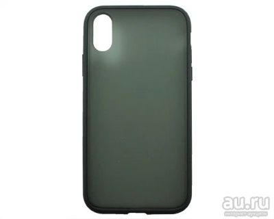 Лот: 16045322. Фото: 1. Чехол iPhone XR Mate Case (черный... Чехлы, бамперы