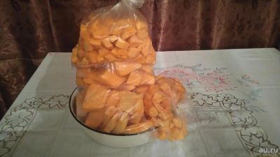 Лот: 8862403. Фото: 1. Тыква мороженая кусочками. Овощи, фрукты, зелень