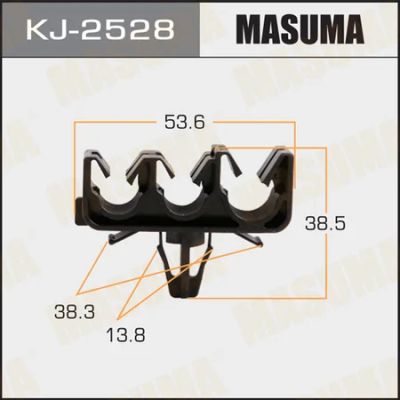 Лот: 18607885. Фото: 1. Клипса крепежная masuma 2528-kj... Кузов