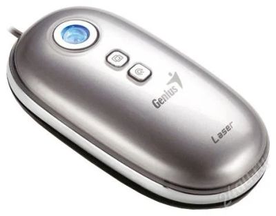 Лот: 862655. Фото: 1. Genius Traveler 525 Laser Silver... Клавиатуры и мыши