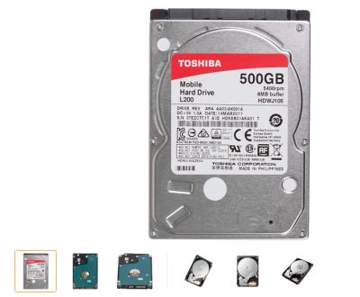 Лот: 14982072. Фото: 1. Жесткий диск TOSHIBA L200 HDWJ105UZSVA... Другое (носители информации)