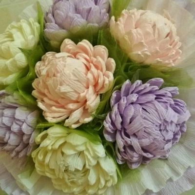 Лот: 10887476. Фото: 1. Букет из конфет нежный. Букеты из конфет, игрушек