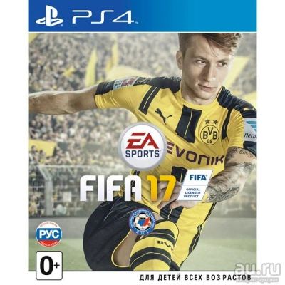 Лот: 8727117. Фото: 1. FIFA 17 PS4 [Новая] ДИСК. Игры для консолей