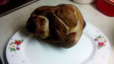 Лот: 12093159. Фото: 1. Рулька домашнего копчения. Мясо, птица, яйцо