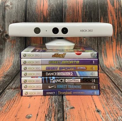 Лот: 16216572. Фото: 1. Microsoft Kinect Xbox 360 оригинальный... Аксессуары для игровых приставок, консолей, геймпады
