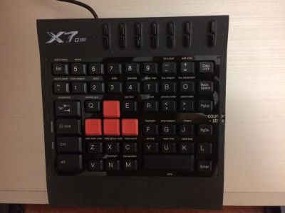 Лот: 12151360. Фото: 1. Клавиатура A4Tech X7-G100. Клавиатуры и мыши
