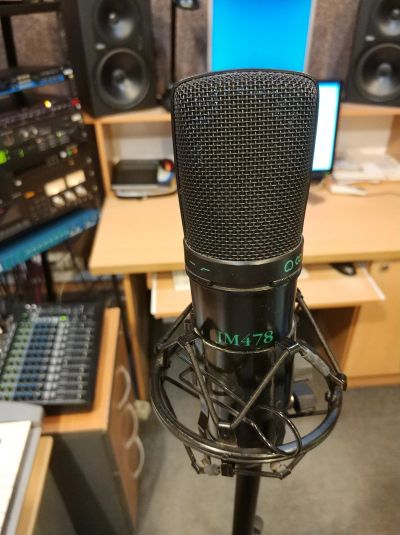 Лот: 16870808. Фото: 1. Раритетный студийный микрофон... Студийные микрофоны, радиомикрофоны и радиосистемы