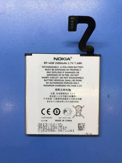 Лот: 10869671. Фото: 1. АКБ (батарейка) Nokia Lumia 920... Аккумуляторы