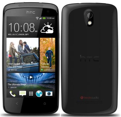 Лот: 4984158. Фото: 1. Корпус HTC Desire 500 Черный Бесплатная... Корпуса, клавиатуры, кнопки