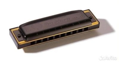 Лот: 24887817. Фото: 1. Губная гармошка hohner Pro Harp... Духовые