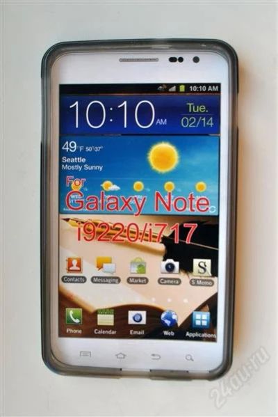 Лот: 2492101. Фото: 1. Чехол samsung galaxy note n7000... Чехлы, бамперы