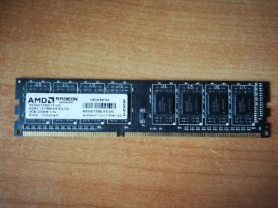 Лот: 19337051. Фото: 1. AMD Radeon DDR3-1333 (9-9-9-24... Оперативная память