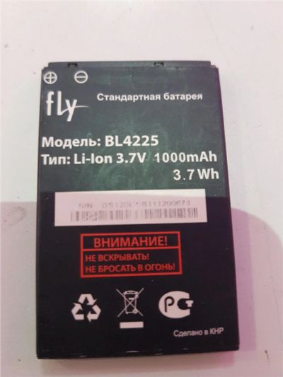 Лот: 11343514. Фото: 1. Fly BL4225 акб новая магазин гарантия... Аккумуляторы