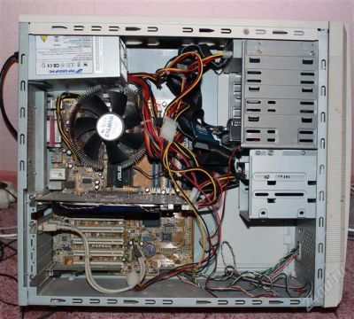 Лот: 891686. Фото: 1. Системник [Asus p4-p800/p4 prescott... Компьютеры в сборе