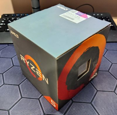 Лот: 20022525. Фото: 1. Процессор AMD Ryzen 5 1600 BOX... Процессоры