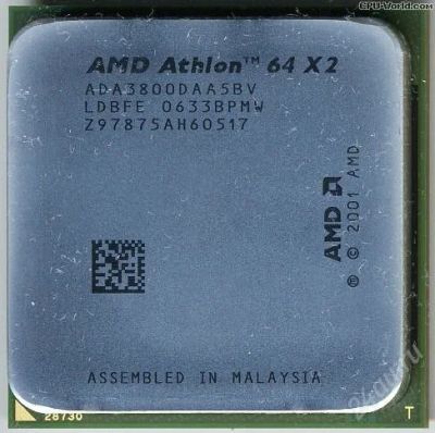 Лот: 1499362. Фото: 1. CPU S939 AMD Athlon 64 X2 3800... Процессоры