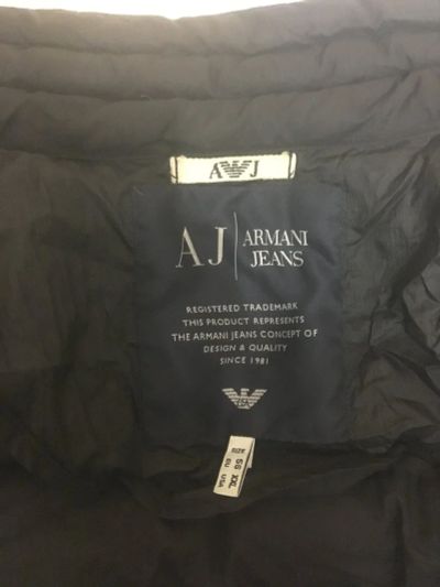 Лот: 12626673. Фото: 1. Пуховик мужской Armani Jeans оригинал... Верхняя одежда