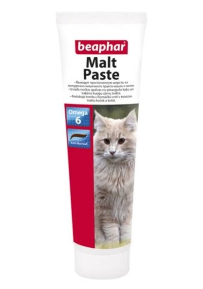 Лот: 5689542. Фото: 1. Паста Beaphar Malt Paste для кошек... Косметика, лекарства