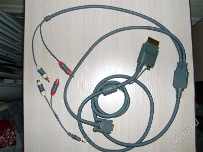 Лот: 613982. Фото: 1. VGA кабель для XBOX 360 продажа... Игровые приставки, консоли