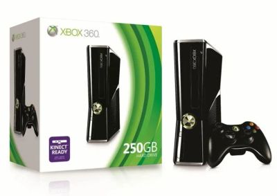Лот: 3064057. Фото: 1. Xbox 360 Slim 250 Gb Kinect. Консоли