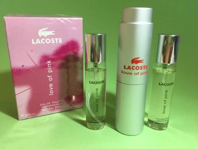 Лот: 12196329. Фото: 1. 3х20 ml Lacoste Love of Pink. Женская парфюмерия