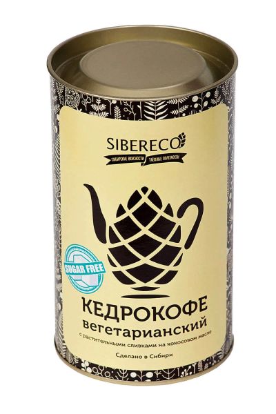 Лот: 15944280. Фото: 1. Кедрокофе вегетарианский (с растительными... Чай, кофе, какао