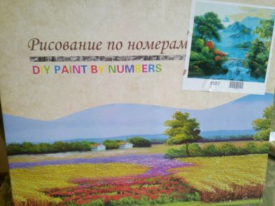 Лот: 7763574. Фото: 1. Продам незавершенную картину-раскраску... Картины по номерам