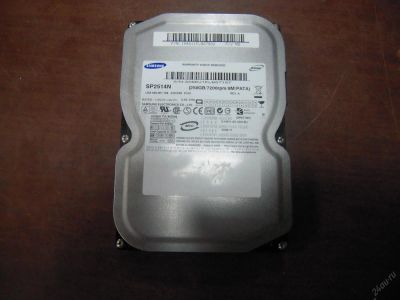 Лот: 5624164. Фото: 1. Жесткий диск 250gb ide 3.5" Полностью... Жёсткие диски (HDD)